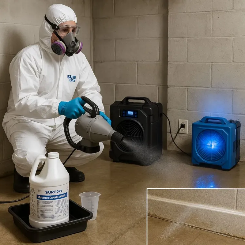 Sanitization and Odor Removal process in Lehigh Acres, FL
